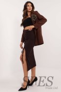 Spódnica Model MI-SD-20582-2.65 Dark Brown - Italy Moda