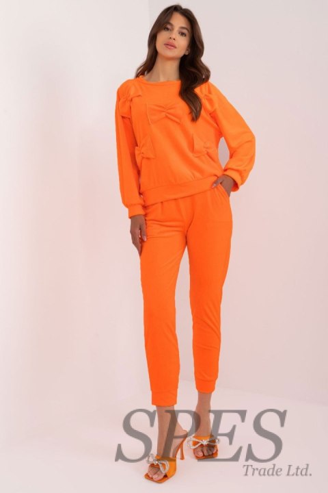 Spodnie Komplet Model DHJ-KMPL-8850.68 Fluo Orange - Italy Moda