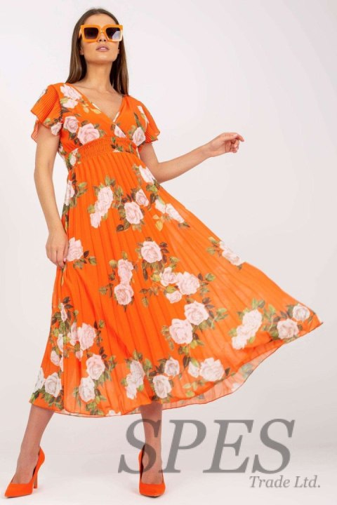 Sukienka Model DHJ-SK-15722.67P Orange - Italy Moda