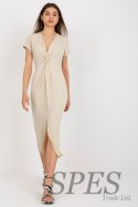 Sukienka Model DHJ-SK-17302.39X Beige - Italy Moda