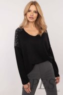 Sweter Damski Model DHJ-SW-17690.21 Black - Italy Moda