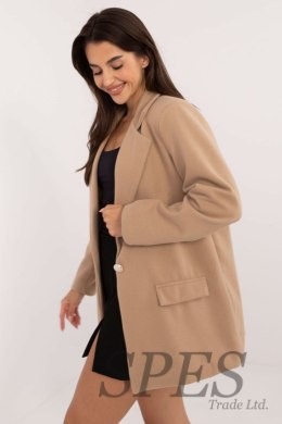 Marynarka Model DHJ-MA-18598.12X Beige - Italy Moda