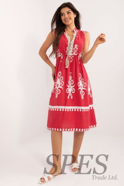 Sukienka Model DHJ-SK-12616.13 Red - Italy Moda