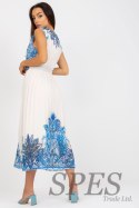 Sukienka Model DHJ-SK-13128.61 White/Blue - Italy Moda