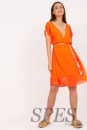 Sukienka Model DHJ-SK-1508.12 Fluo Orange - Italy Moda