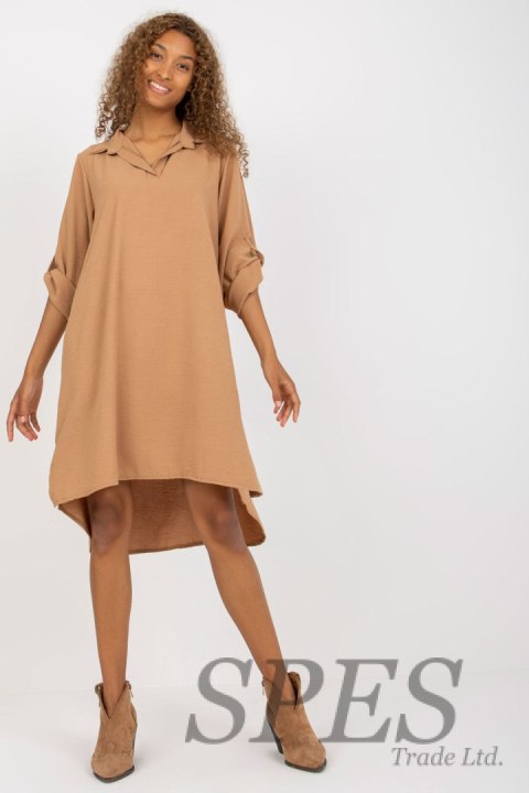 Sukienka Model DHJ-SK-16328.33 Camel - Italy Moda