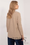 Sweter Damski Model DHJ-BZ-19226.91 Camel - Italy Moda