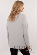 Sweter Damski Model DHJ-BZ-19238.26 Light Grey - Italy Moda