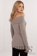 Sweter Damski Model DHJ-SW-A2449.33 Dark Beige - Italy Moda