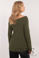 Sweter Damski Model DHJ-SW-A2449.33 Khaki - Italy Moda