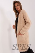 Sweter Kardigan Model DHJ-SW-1009.09P Beige - Italy Moda