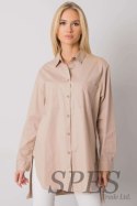 Koszula Damska Model EM-KS-001.46 Beige - Ex Moda