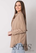 Koszula Damska Model EM-KS-004.42 Dark Beige - Ex Moda