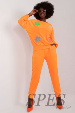 Spodnie Komplet Model DHJ-KMPL-8655.05 Fluo Orange - Italy Moda