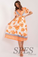 Sukienka Model DHJ-SK-11331-5.19 Orange - Italy Moda