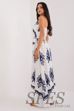 Sukienka Model DHJ-SK-16201.84 White/Navy - Italy Moda