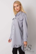 Koszula Damska Model EM-KS-678-1.09 Grey - Ex Moda