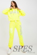 Spodnie Komplet Model EM-KMPL-734.35P Fluo Yellow - Ex Moda