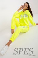 Spodnie Komplet Model EM-KMPL-734.35P Fluo Yellow - Ex Moda