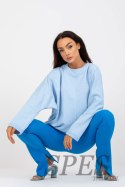 Bluza Damska Model RV-BL-8080.56 Light Blue - Rue Paris