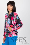 Bluza Damska Model RV-BL-8116.86P Black/Pink - Rue Paris