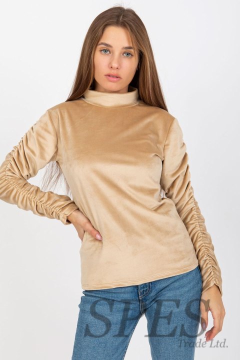 Bluzka Model RP-BZ-8181.61P Beige - Rue Paris