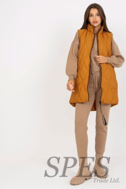 Kamizelka Model AP-KZ-RP01.00P Light Brown - Rue Paris