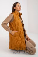 Kamizelka Model AP-KZ-RP01.00P Light Brown - Rue Paris