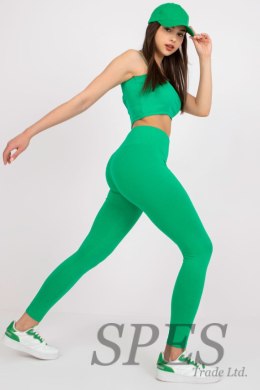 Legginsy Model LA-LG-T-13.66 Green - Rue Paris