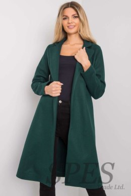 Płaszcz Damski Model CHA-PL-0402.33P Dark Green - Rue Paris