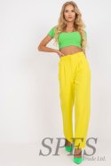 Spodnie Damskie Model TO-SP-18155.21P Yellow - Rue Paris