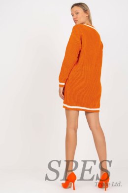 Sukienka Model LC-SW-8023.55P Orange - Rue Paris