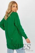 Sweter Kardigan Model LC-SW-8042.12X Green - Rue Paris