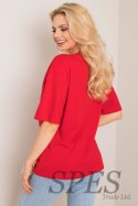 T-shirt Damski Model 157-TS-3534.53 Red - Rue Paris