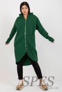 Bluza Damska Model RV-BL-4858-1.99P Dark Green - Rue Paris