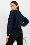 Bluza Damska Model RV-BL-8067.88 Navy - Rue Paris