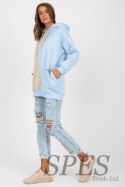 Bluza Damska Model RV-BL-8233.32X Light Blue - Rue Paris