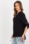 Bluzka Model WN-KS-VE51.17P Black - Rue Paris