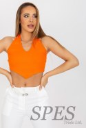 Koszulka Top Model RV-TP-8012.18 Orange - Rue Paris