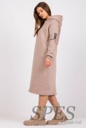 Sukienka Model RV-SK-7463.24X Beige - Rue Paris