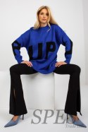 Sweter Damski Model LC-SW-8050.95P Cobalt - Rue Paris