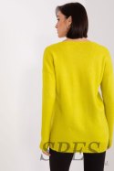 Sweter Damski Model TO-SW-1810.08P Limonka - Rue Paris