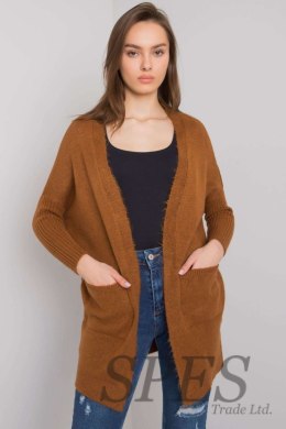 Sweter Kardigan Model ASM-SW-7560.96P Light Brown - Rue Paris