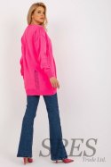 Sweter Kardigan Model LC-SW-8042.69 Fluo Pink - Rue Paris