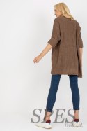 Sweter Kardigan Model LO-SW-LK-3002.98P Brown - Rue Paris