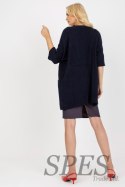 Sweter Kardigan Model LO-SW-LK-3002.98P Navy - Rue Paris