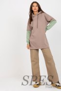 Bluza Damska Model RV-BL-8232.27X Dark Beige - Rue Paris