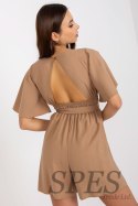 Kombinezon Model CHA-KO-0486.17 Dark Beige - Rue Paris