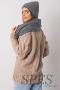 Komplet Model JK-KMPL-20.13 Dark Grey - Rue Paris