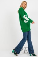 Sweter Damski Model LC-SW-8050.95P Green - Rue Paris